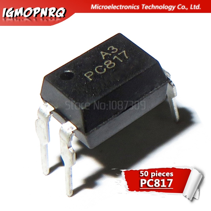 50pcs EL817C DIP4 EL817-C DIP PC817C 817C EL817 817 ใหม่