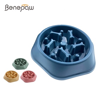 Benepaw ชามใส่อาหาร กันลื่น เป็นมิตรกับสิ่งแวดล้อม ทนทาน สําหรับสัตว์เลี้ยง สุนัข ขนาดเล็ก กลาง