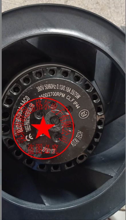 YY พัดลมเดิมใหม่ B2D190-063A-AAC0 380V 55/75W