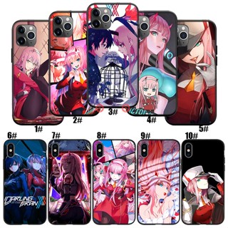 เคสซิลิโคนนิ่ม ลาย DARLING in the FRANXX Zero Two BO22 สําหรับ iPhone 12 Pro Max Mini X XS