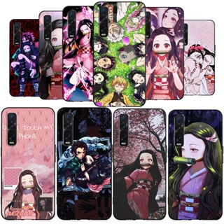 เคสโทรศัพท์ซิลิโคน TPU แบบนิ่ม ลาย FM96 Demon Slayer Kamado Nezuko สําหรับ Oppo Reno10 Pro 10 Pro+ A78 A58 4G