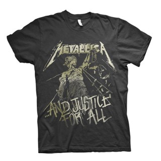 เสื้อยืด พิมพ์ลาย Metallica And Justice For All James Hetfield สําหรับผู้ชาย และผู้หญิง