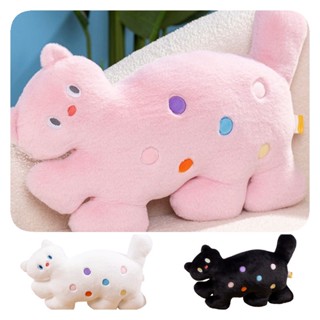 ของเล่นตุ๊กตาแมวน่ารัก ลายจุด สําหรับตกแต่งบ้าน