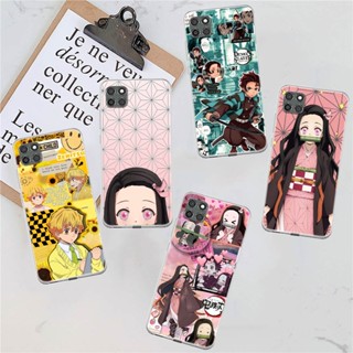 Ill40 เคสโทรศัพท์มือถือแบบใส ลายดาบพิฆาตอสูร nezuko สําหรับ Samsung Galaxy A04 A04S A14 A23 A34 A54 M23 M33