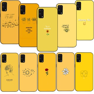 เคสโทรศัพท์มือถือ ซิลิโคนนิ่ม TPU ลายสุนทรียศาสตร์ สีเหลือง FM50 สําหรับ Realme C53 Narzo 60 GT3 11 5G 4G