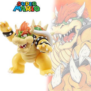 ฟิกเกอร์ Pvc รูปการ์ตูน Super Mario Bowser ความสูง 10 ซม. แฮนด์เมด สําหรับเก็บสะสม