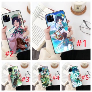 เคสโทรศัพท์มือถือ ลายดาว สําหรับ Samsung Galaxy A6 A8 A9 Plus Star Pro A03 Core A03S A10 A11 M11 230411 เคสโทรศัพท์มือถือแบบนิ่ม ลาย Genshin impact Wendi Venti สีดํา