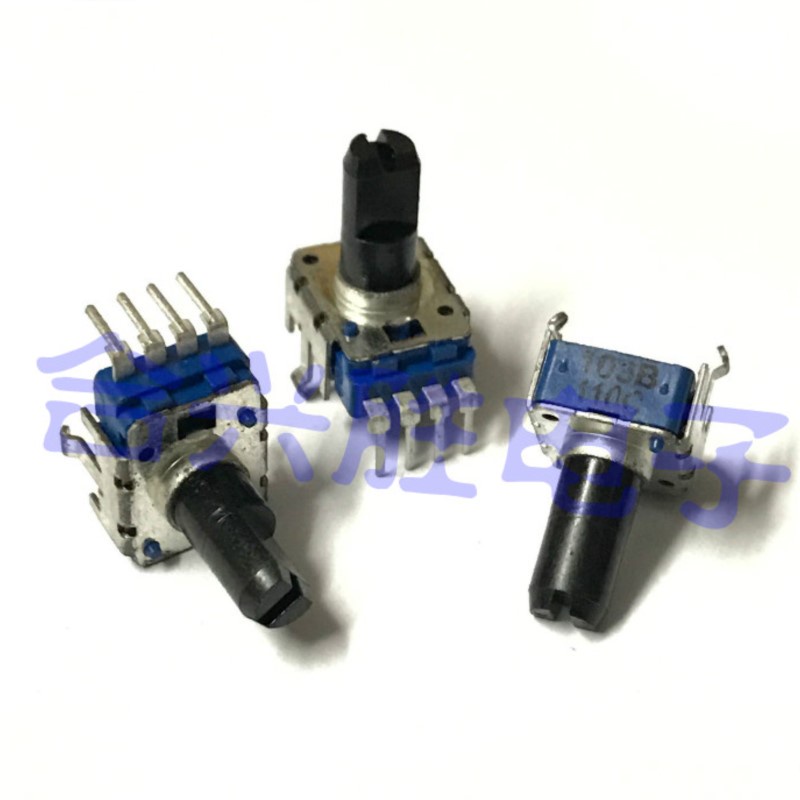 1PCS RK11K1130A0M เครื่องขยายเสียงลําโพงปรับระดับเสียง Potentiometer B1K B10K B100K A500K ความยาวเพล