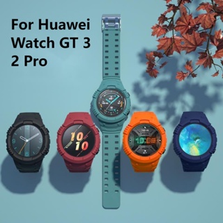 เคสนาฬิกาข้อมือซิลิโคน ป้องกันหน้าจอ สําหรับ Huawei Watch GT 3 2 Pro 46 มม. 42 มม. Huawei GT 2e