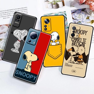 เคสโทรศัพท์มือถือ ซิลิโคนนิ่ม กันรอยกล้อง ลายการ์ตูน Snoopy Charlie Brown สําหรับ Xiaomi 9 CC9 CC9E 6 6X SE LITE PRO