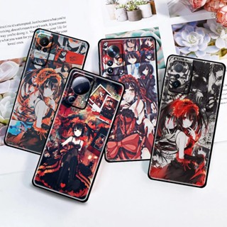 เคสโทรศัพท์มือถือ ซิลิโคนนิ่ม ป้องกันกล้อง ลาย Kurumi Tokisaki สําหรับ Xiaomi 10 10S 11 11T LITE PRO ULTRA