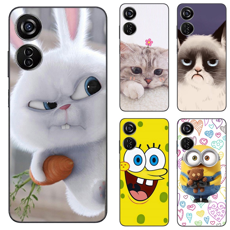 เคสโทรศัพท์มือถือ ซิลิโคนนิ่ม ปิดด้านหลัง สําหรับ ZTE Blade V50 Design 5G Nubia Neo