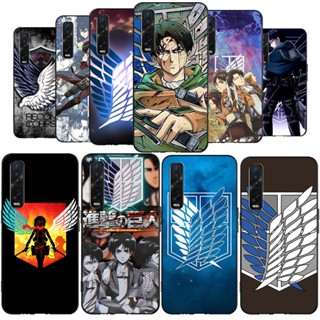 เคสโทรศัพท์ซิลิโคน TPU แบบนิ่ม ลาย FM53 Attack on Titan สําหรับ Oppo Reno10 Pro 10 Pro+ A78 A58 4G