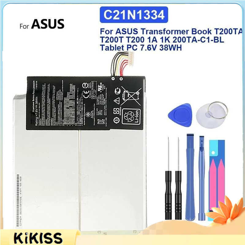 สำหรับAsus Transformer Book T200TA T200T T200 1A 1K 200TA-C1-BL แบตเตอรี่แท็บเล็ต 7.6V 38WH,4840mAh