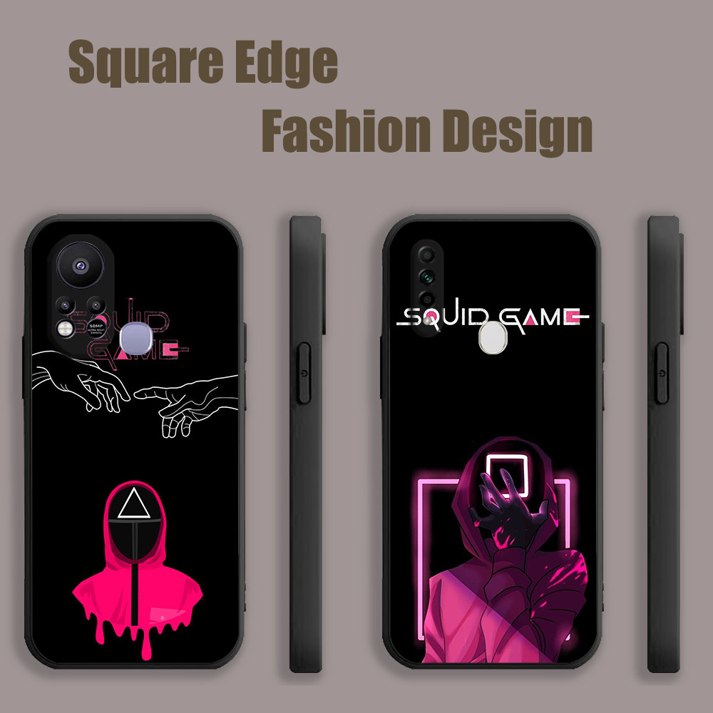 ปลอกสําหรับ Huawei P60 Pro Honor 200 50 90 Lite 70 X6 X8 X9A X8A X9B el juego del calamar 2 เกมปลาหม