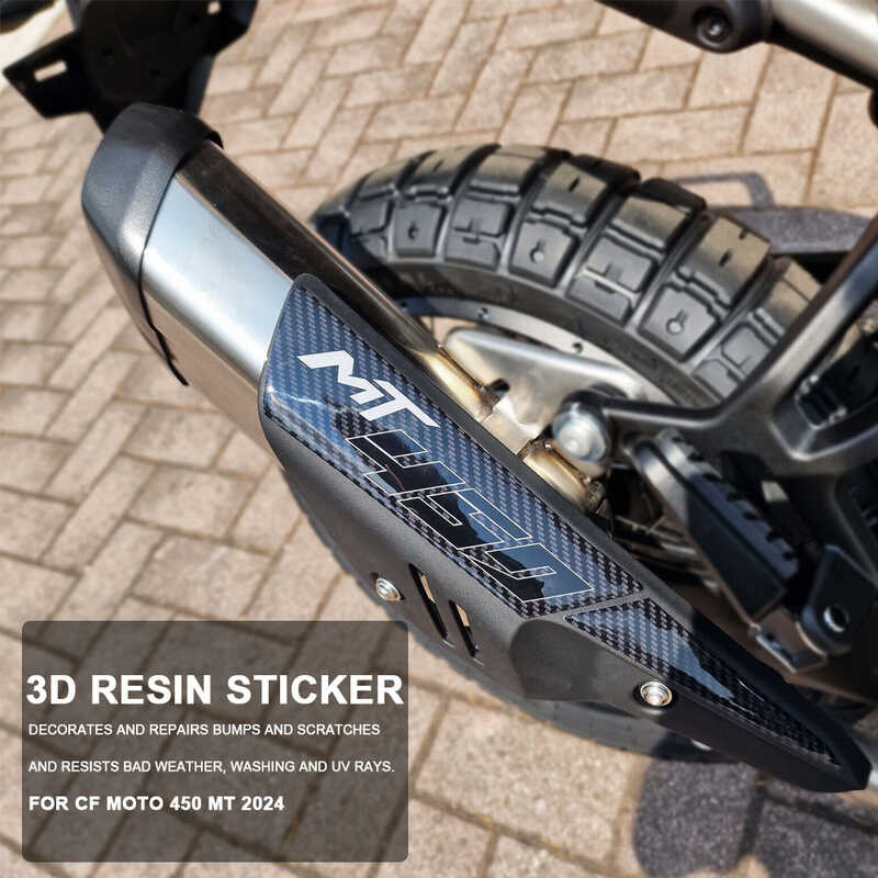 ❥ สําหรับcfmoto 450Mt 450 MT 2024 รถจักรยานยนต์สติกเกอร์ด้าน