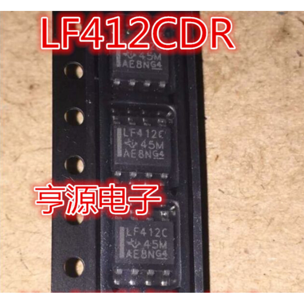 5 ชิ้น LF412 LF412C LF412CDR SOP8 ชิป IC