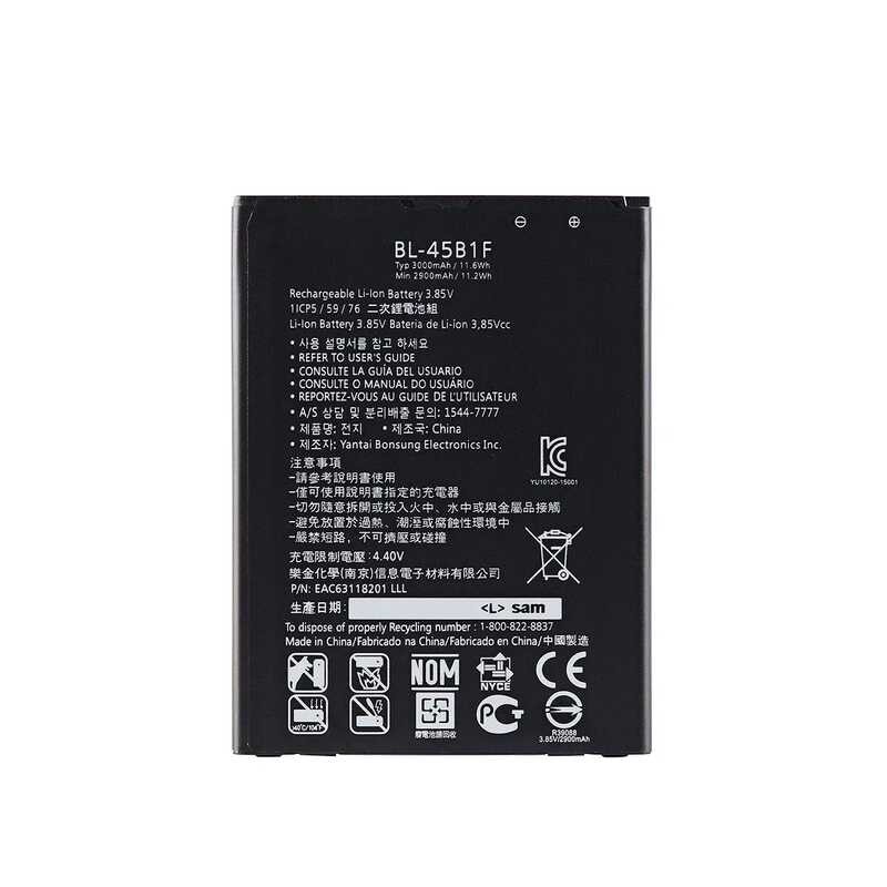 ❥ Original Bl-45B1f 3000Mahแบตเตอรี่ทดแทนสําหรับlg V10 H961n F600 H900 H9