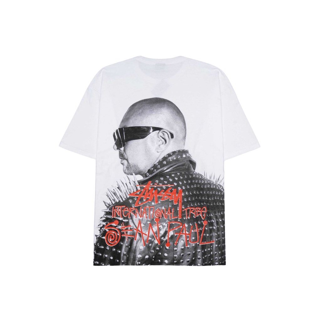 ♞,♘,♙Stussy & Sean Paul Tee White Unused TYR