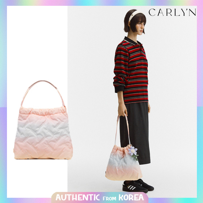 ♞Carlyn Twy Cotton Candy Pastel Pink_SHOULDER BAG H73313020 TYR