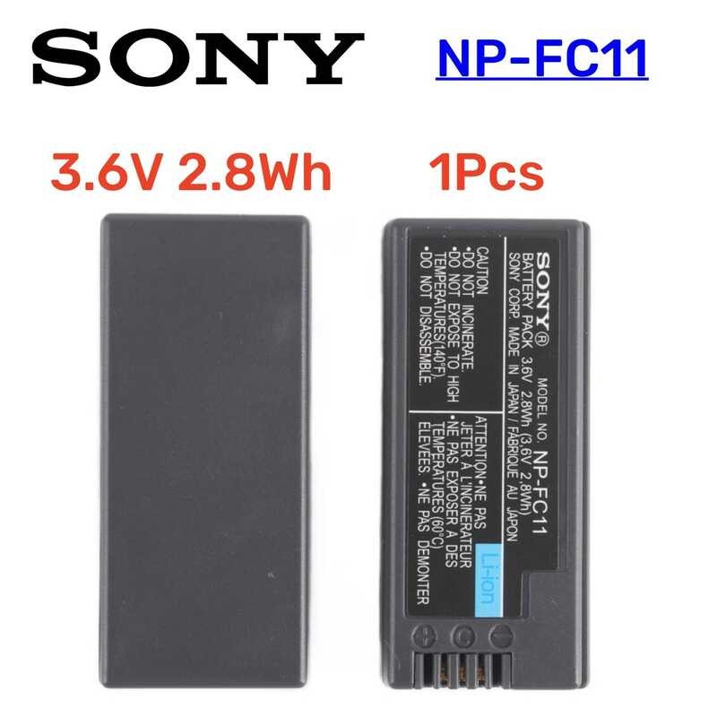 ▥ Original Np-Fc11 Np-Fc10 แบตเตอรี่สําหรับ Sony Cyber-Shot Dsc-P10 P12 P2 P3 P5 P7 P8 P9 V1, N