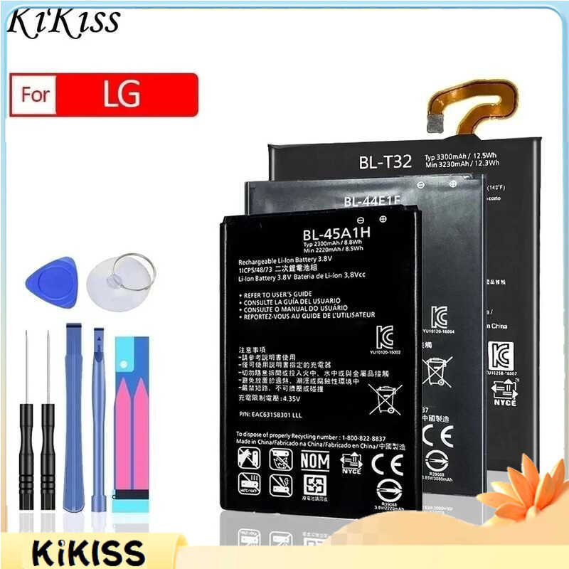 แบตเตอรี่สำหรับ LG V10 V20 V30 V40 V50 ThinQ K4 K7 K8 2017 H990 F800 H968 H961N