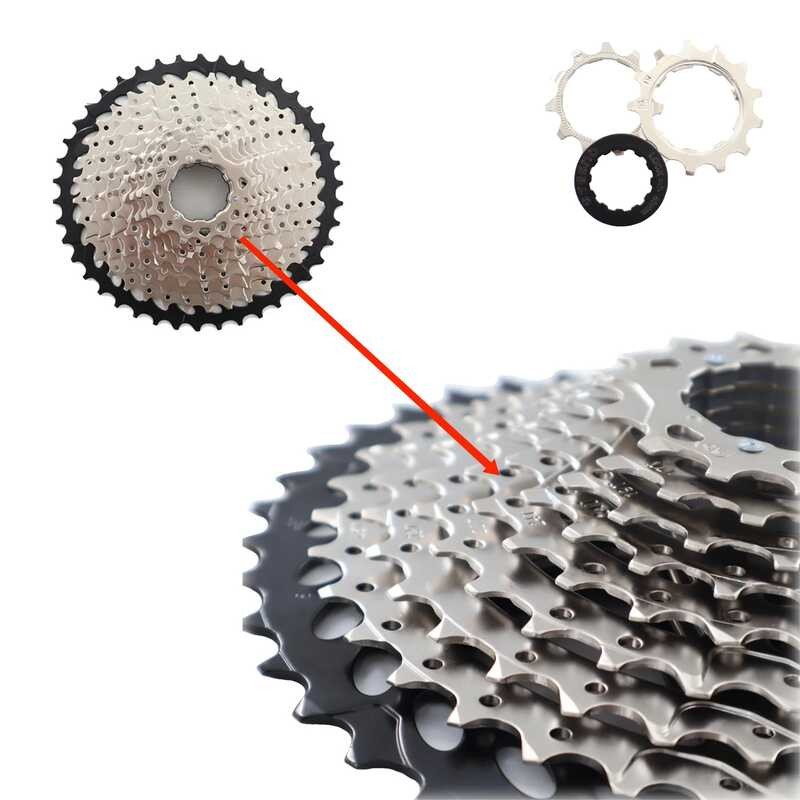 ❥ TESNO Freewheel MTB Bicyclebike Part CASSETTE สําหรับ HG HUB โครงสร้างเฟื
