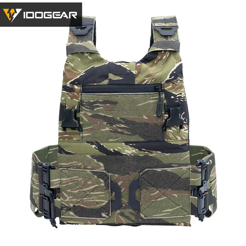 Idogear ยุทธวิธี FCSK 3.0EX Carrier fcsk2.0 MOLLE น้ําหนักเบา FERRO สไตล์ Low การมองเห็น VTS เสื้อกั