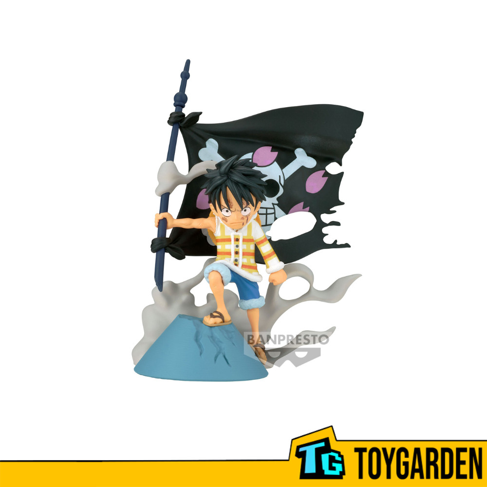 Banpresto One Piece World Collectable Figure Log Stories -Monkey D.Luffy