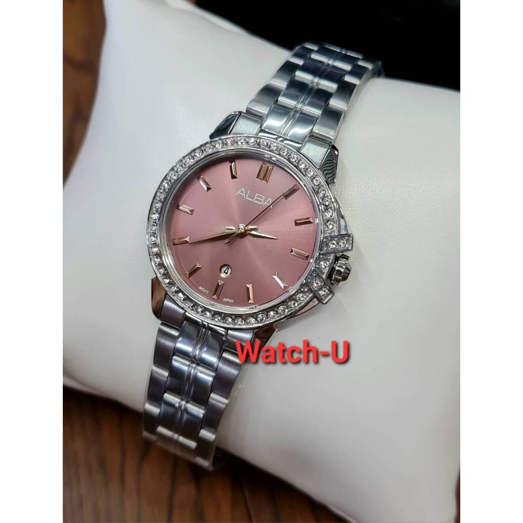 ALBA นาฬิกาข้อมือผู้หญิง Quartz รุ่น AH7CX5X AH7CX5X1 AH7CX5