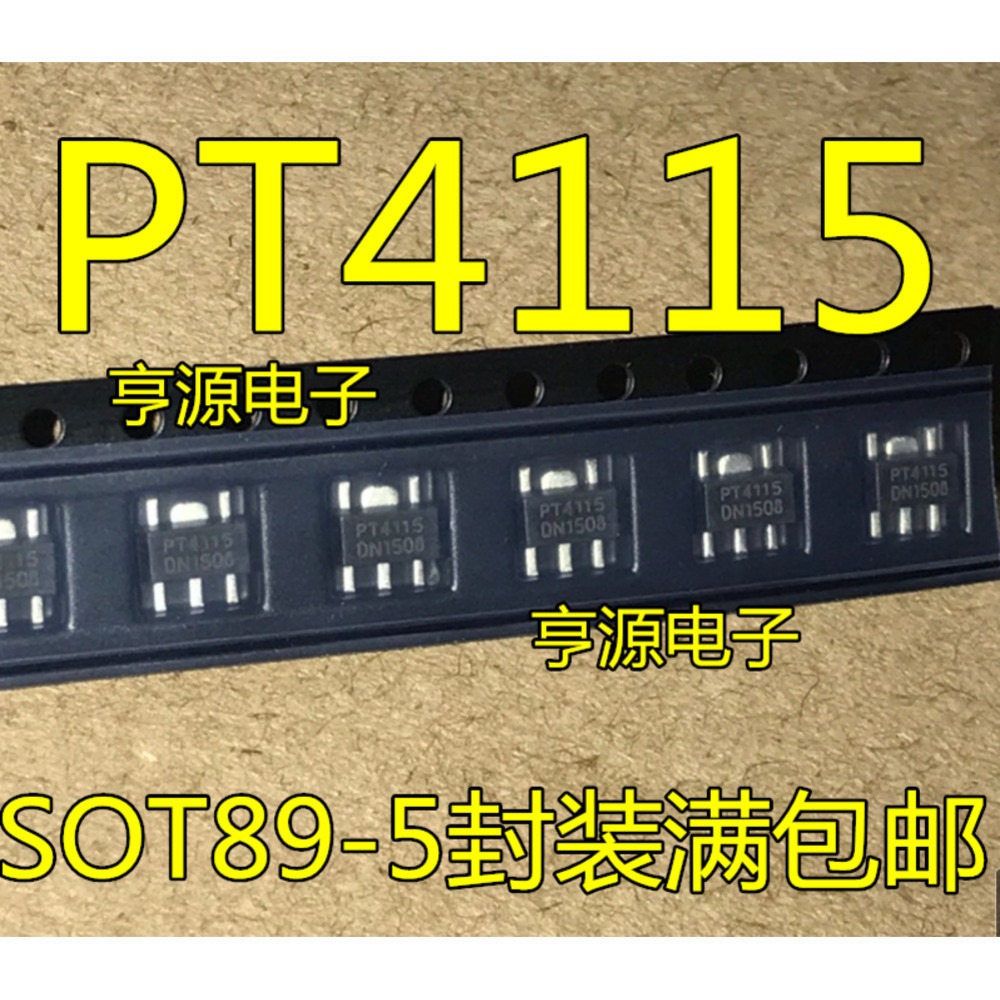 5 ชิ้น PT4115 PT4115-89E SOT-89 ชิป IC