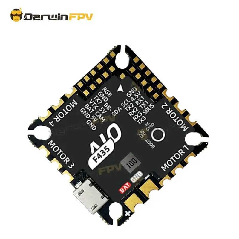 ▥ Darwinfpv F435 45A Am32 AIO ปรมาจารย์การบินประสิทธิภาพสูง ▥