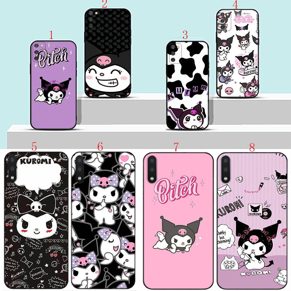 Samsung A20 A30 A20S A30S A40S A50S A70 A31 A41 A51 A71 A81 A72 4G AF11 Kuromiเคสโทรศัพท์สีดํานุ่ม