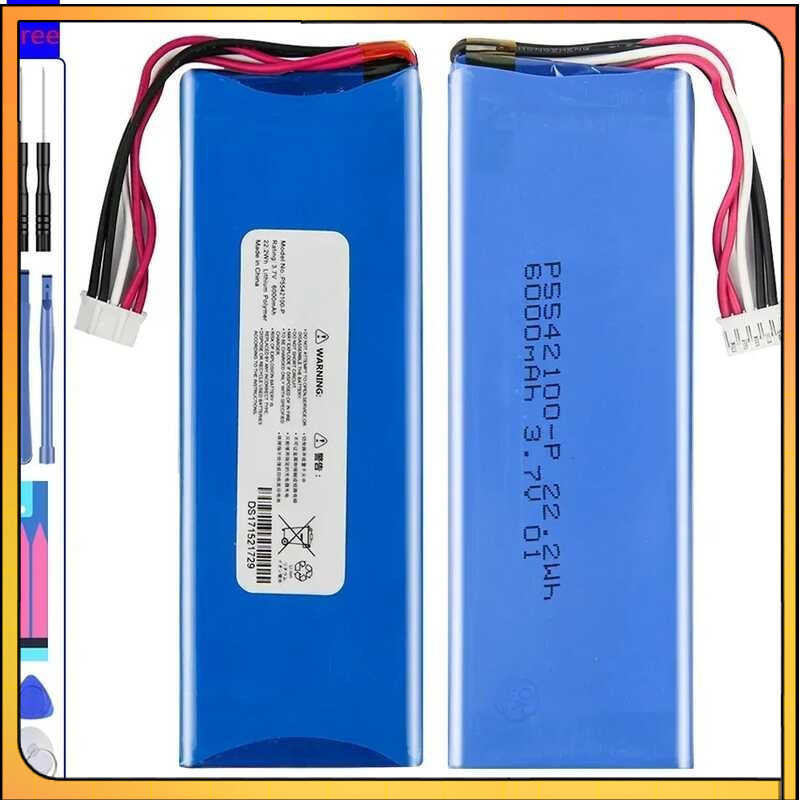 P5542100-P 6000mAh Battery For JBL Pulse2 Pulse3 2 Pulse 3 Outdoor Speaker