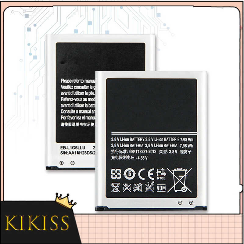 Samsung Galaxy S3 SIII i9300 i9300i i9305 i9301 i9118 EB-L1G6LLU Original แบตเตอรี่ 2100mAh