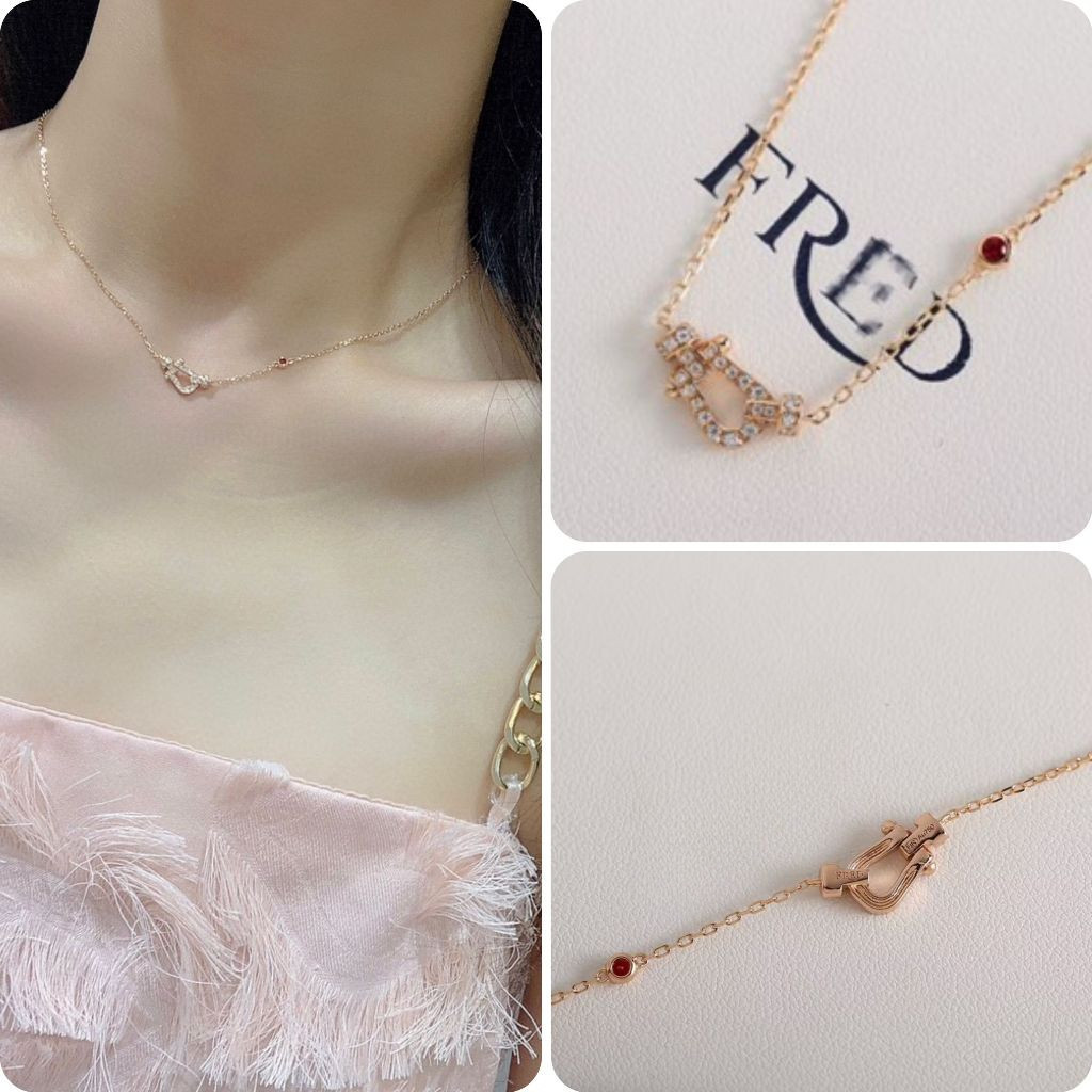 Pre order ราคา3000 F*red Force10 Necklace สร้อยคอ  เงินแท้ 92.5% ทองชุบด้วย