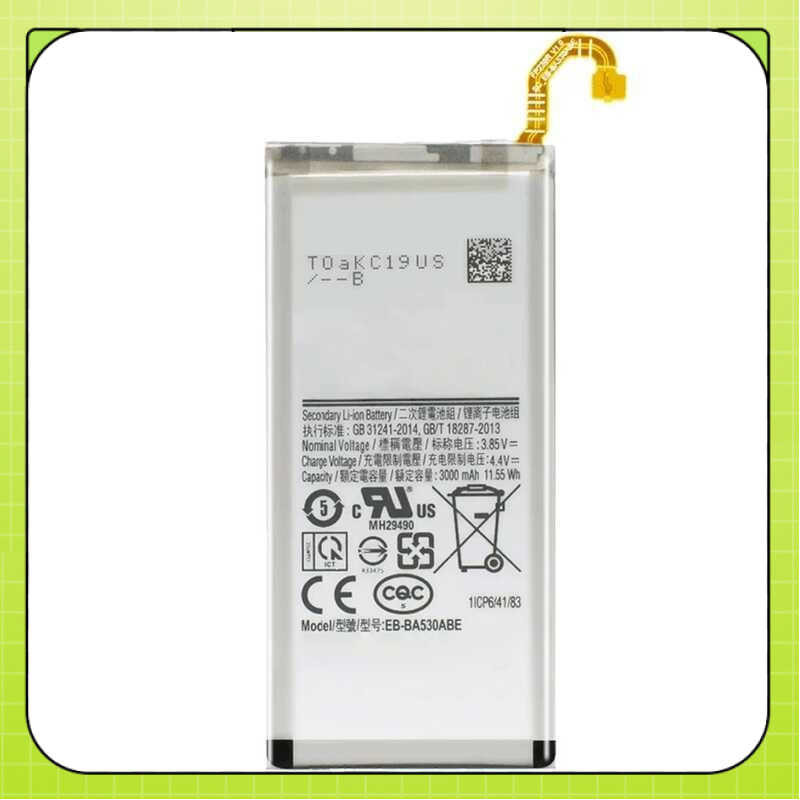 แบตเตอรี่ทดแทนโทรศัพท์มือถือ Samsung Galaxy A8 2018 (A530) A530 SM-A530F EB-BA530ABE EB BA530ABE