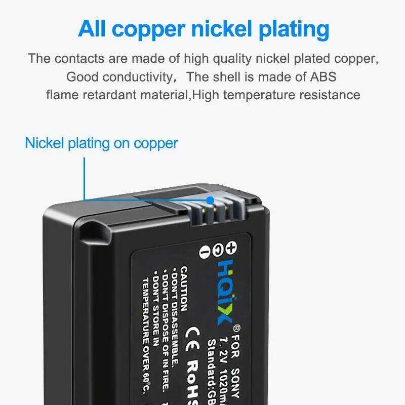 ❃ HQIX  สําหรับ Sony Zv-E10 Dsc-Rx10iii Rx10ii Nex-6 7 3 C3 3N 5N 5T 5R 5C F3 E10 Ilce-Qx1 A7m2 ❃