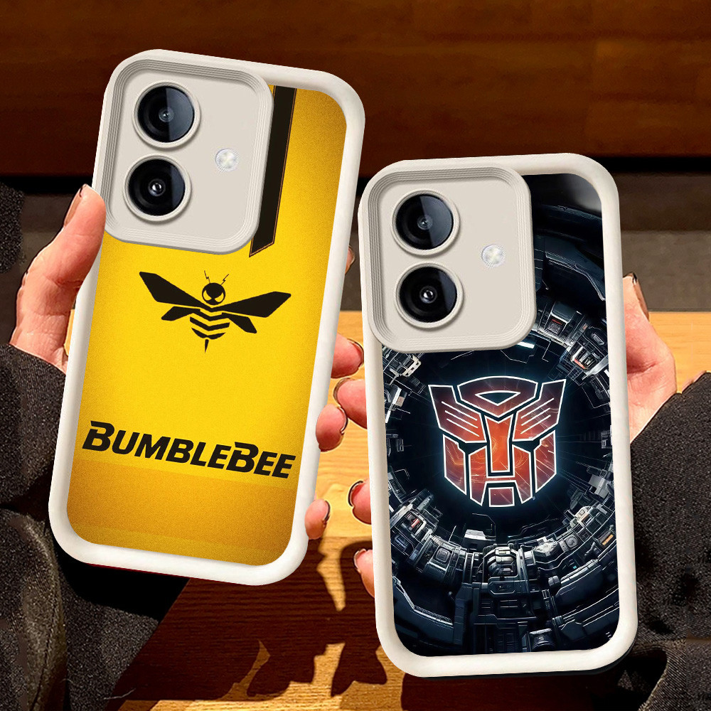 ปลอกสีขาวสําหรับ OPPO A3 A79 A3X A5 A5I Pro A5X 5G S64 Transformers