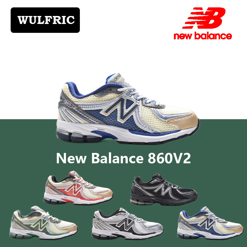 [ส่งฟรี] New Balance 860 ALDAime Leon Dore x New Balance 860V2 รองเท้ากีฬา สําหรับผู้ชายและผู้หญิง