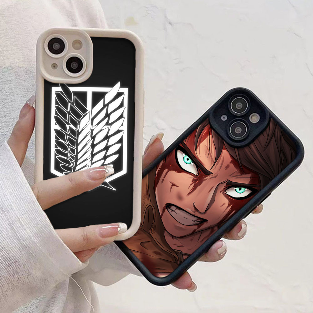 ZI2 Attack on Titan Casing สําหรับ Realme 2 12 5i 5 9i 8 7i 5s Lite Plus Pro
