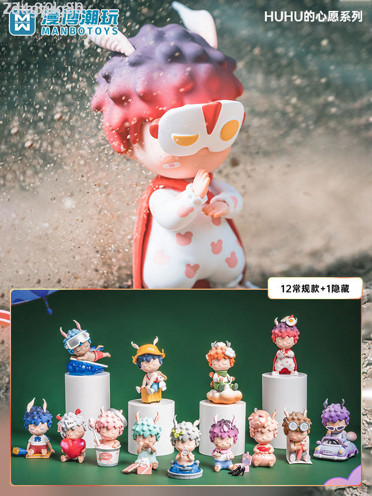 จุดสินค้า ♞,♘,,HUHU's Wish Blind Box MIHU Research Institute น่ารักและน่ารักอินเทรนด์ของเล่นคอลเลกช