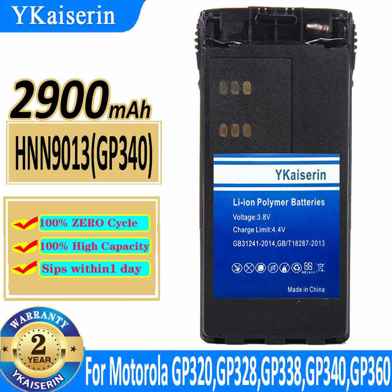YKaiserin แบตเตอรี่ HNN9013(GP340) for Motorola GP320, GP328, GP338, GP340, GP360, GP380