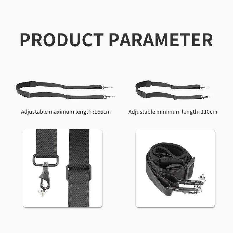 ▥ สายคล้องสำหรับ DJI Rc/Rc Prp/Rc 2สายคล้องคอปรับได้สำหรับ MINI Pro/Mavic 3 Pro/Air 3/Mini 4 Pr