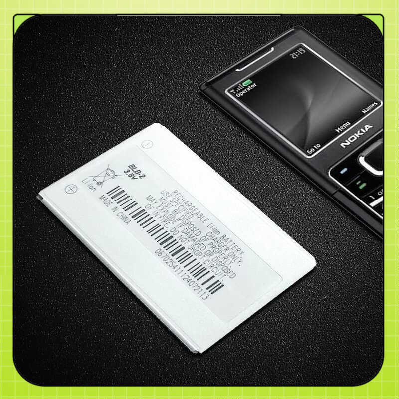 โทรศัพท์มือถือแบตเตอรี่ สำหรับ Nokia 6510 6590 6590i 7650 8210 8250 8270 8290 8310 8390 8850 BLB-2