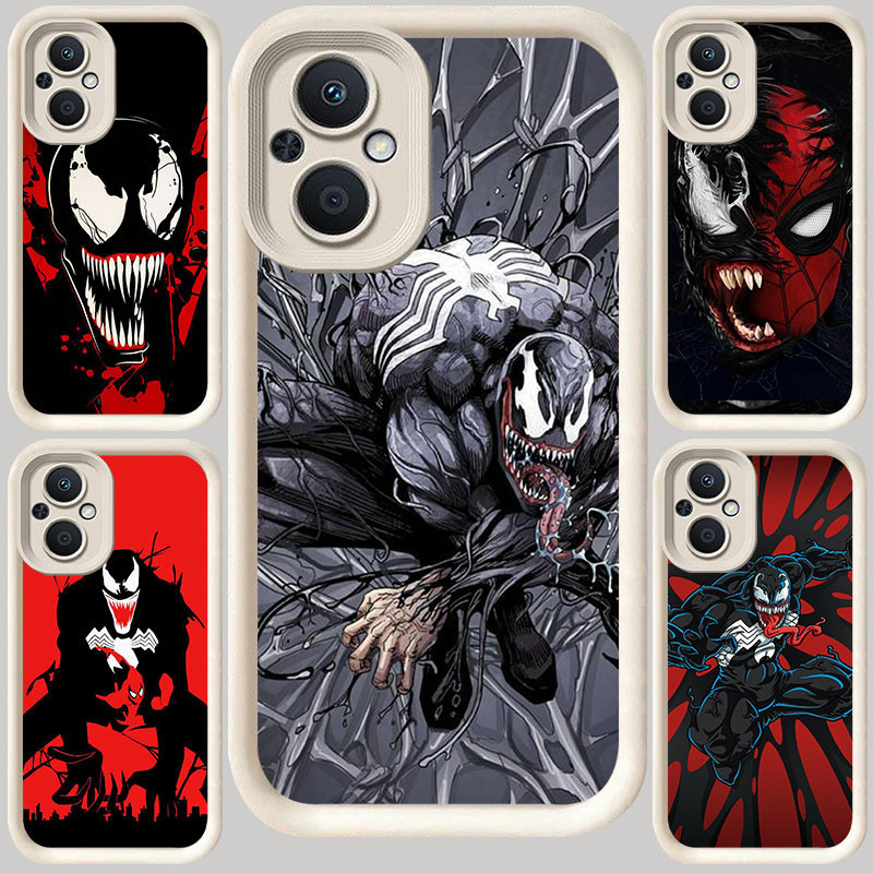 M-23 Venom White Case สําหรับ OPPO Reno 8 Find X5 7 7Z 8Z Lite 5G