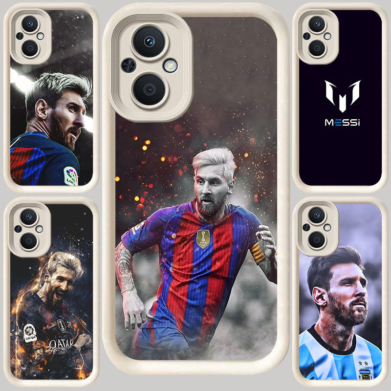 M-47 Lionel Messi White Casing สําหรับ OPPO Reno 8 Find X5 7 7Z 8Z Lite 5G