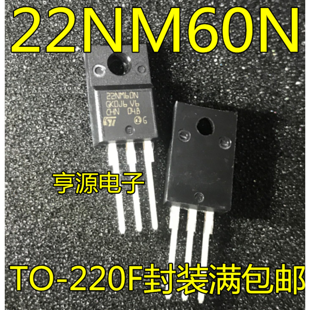 5 ชิ้น STF22NM60N FCPF22N60 22NM60 22A 600V ชิป IC