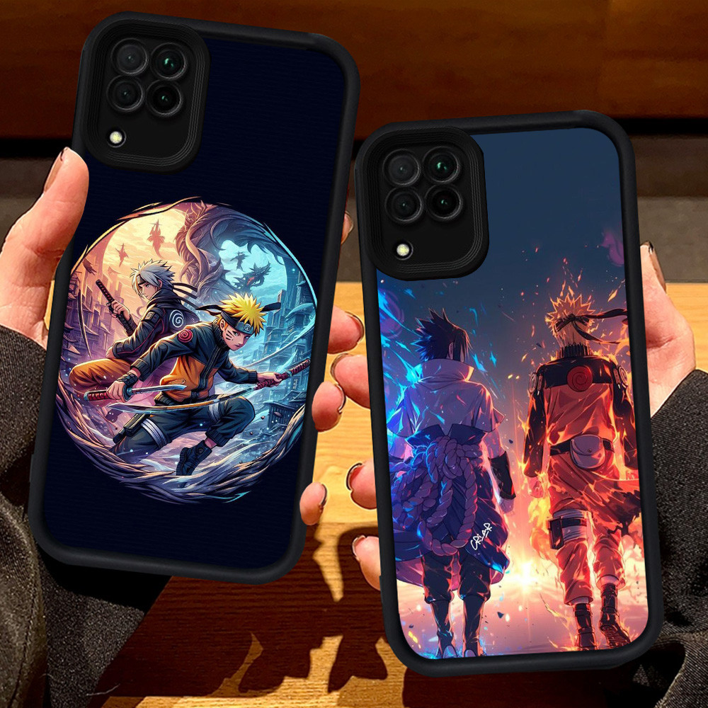 SAMSUNG S56 NarutoปลอกสําหรับSamsung A04 A05 F04 A04E M04 J7 A22 A12 A06 A07 J2 Prime Pro 5Gสีดํา