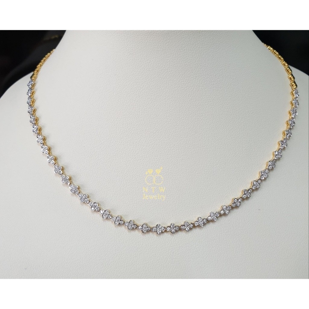 สร้อยคอเพชร เพชร Round Brilliant 144/1.20 ct.